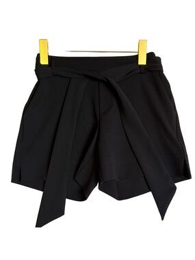 ILTM Chic Black High Waist Pull On Shorts
